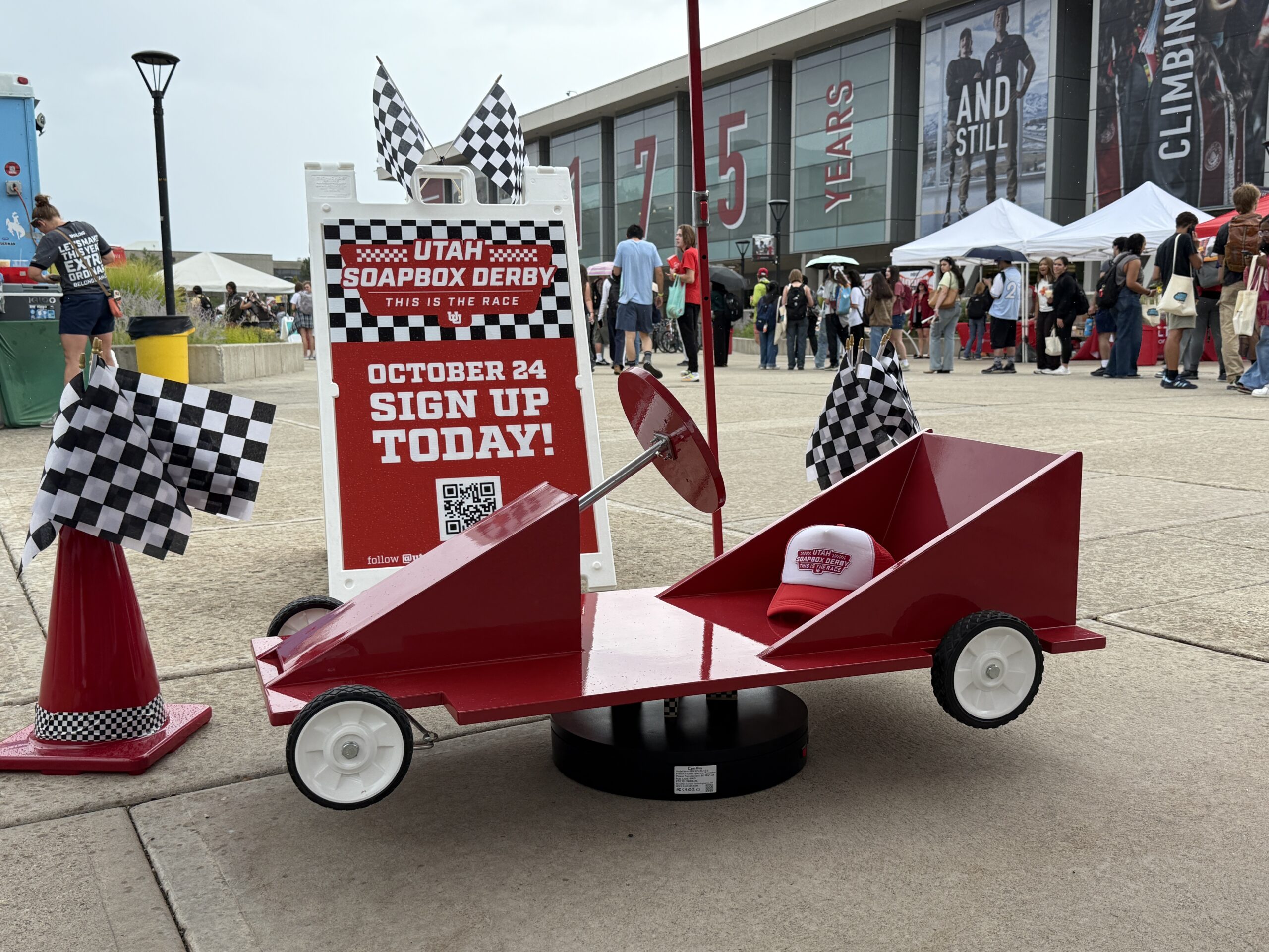 University of Utah soapbox derby race